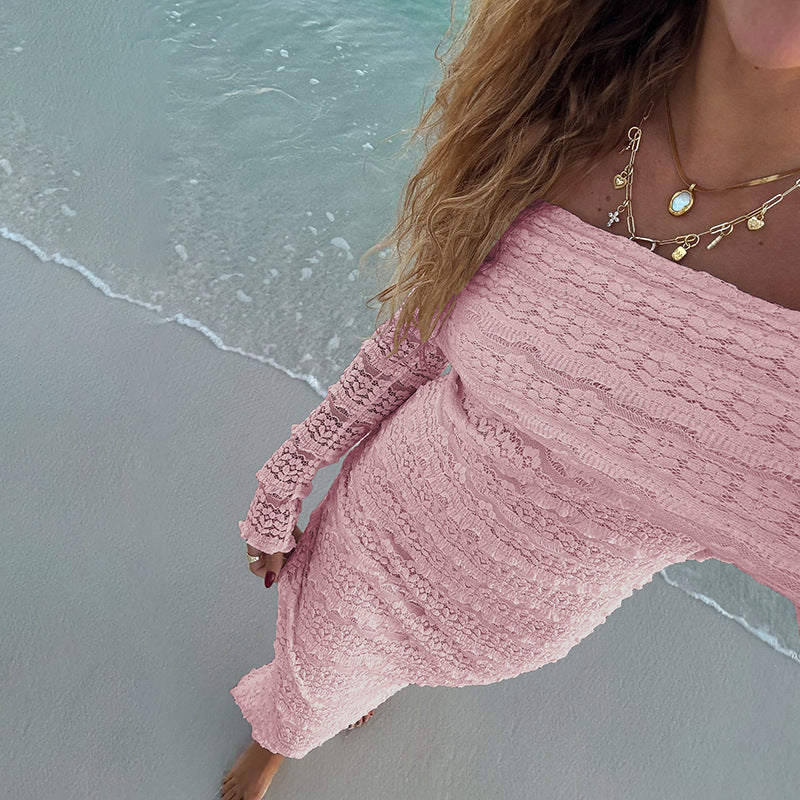 Selene Shores Lace Maxi Dress