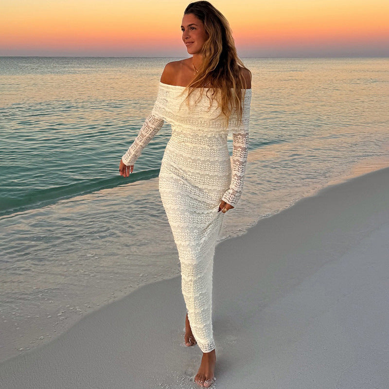 Selene Shores Lace Maxi Dress