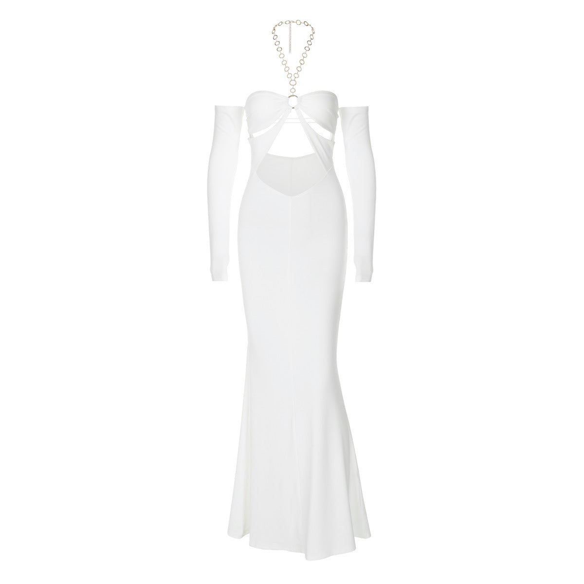 Valencia Moonlit Cutout Maxi Dress