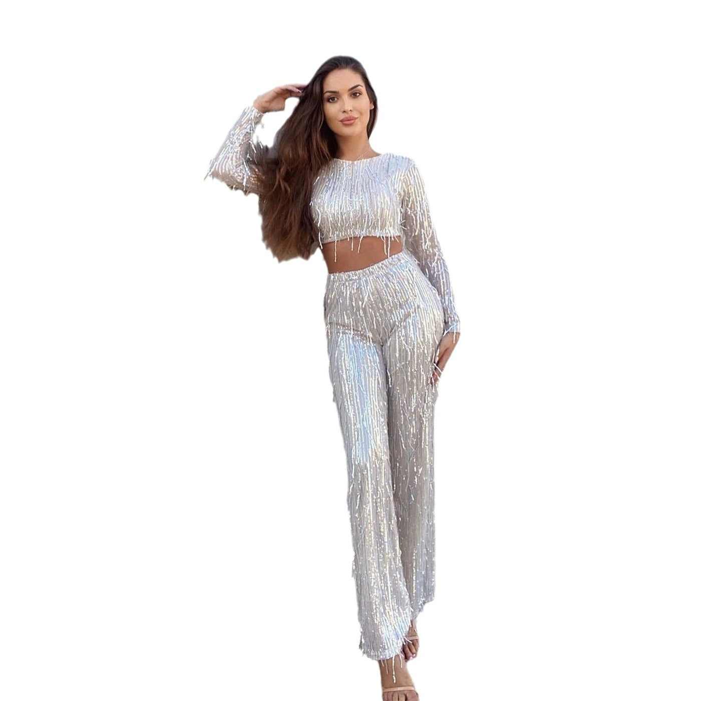 Moonlit Mirage Sequin Set