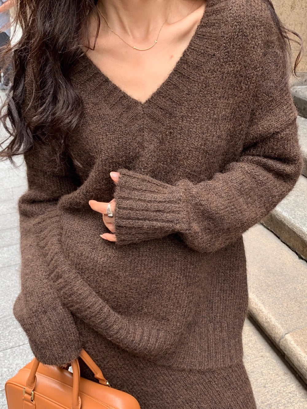 Noelle Soft Knit Sweater And Skirt Set