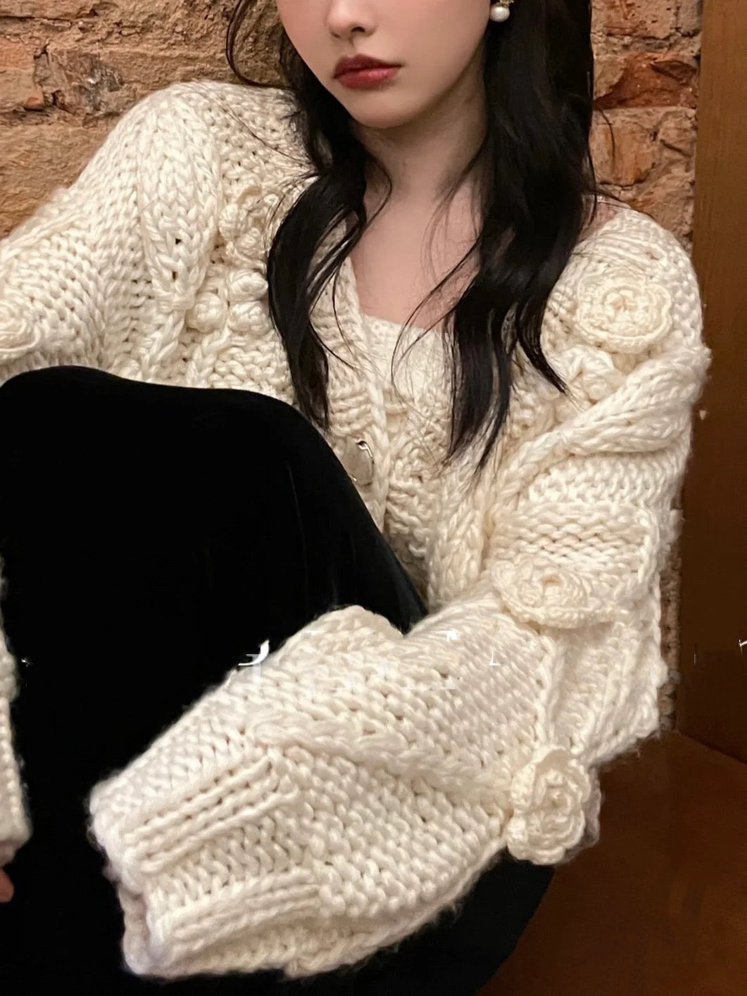 Rosabelle Chunky Knit Cardigan