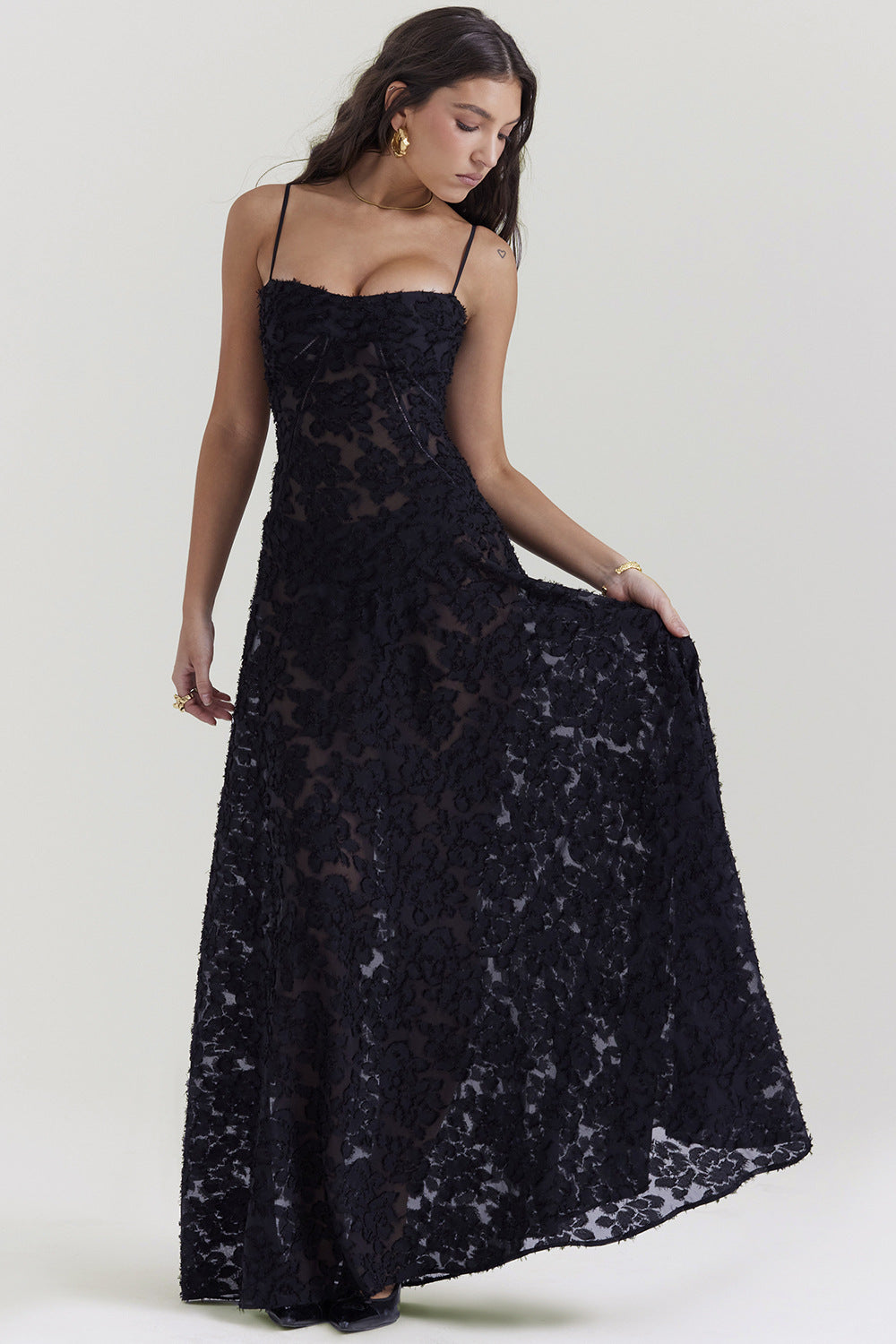 Seraphina Floral Print Maxi Dress
