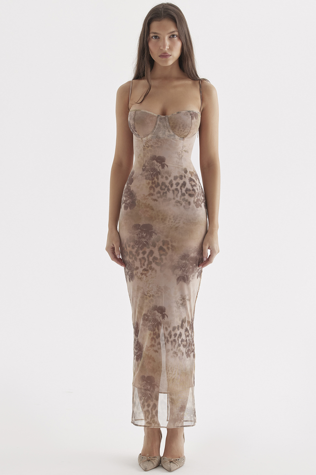 Savanna Sheer Maxi Dress