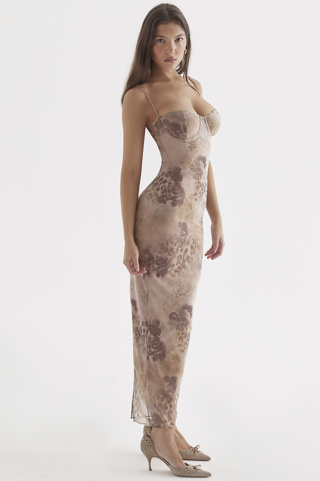 Savanna Sheer Maxi Dress