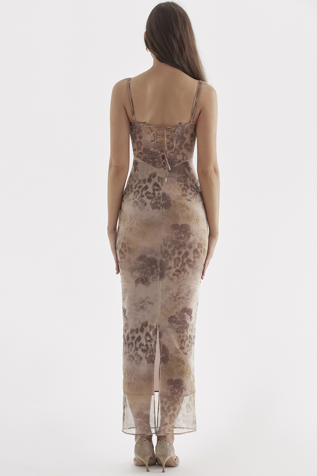 Savanna Sheer Maxi Dress