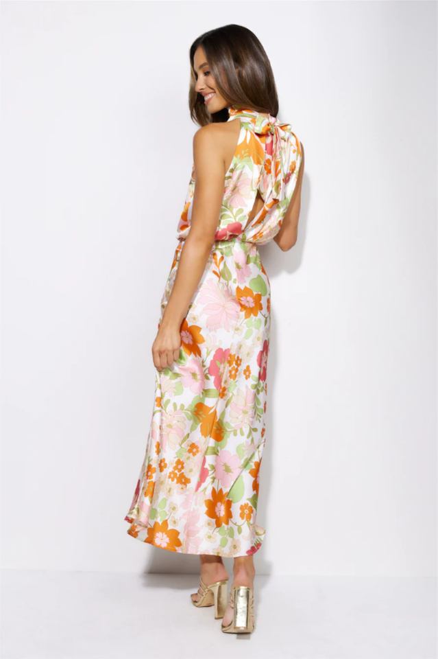 Positano Bloom Midi Dress