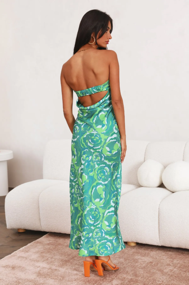 Paloma Strapless Maxi Dress