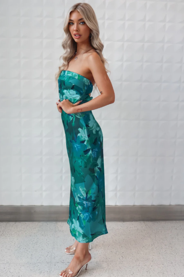 Paloma Strapless Maxi Dress
