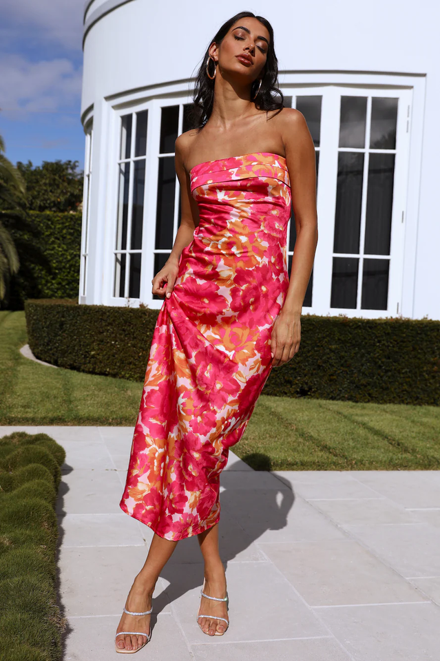 Paloma Strapless Maxi Dress