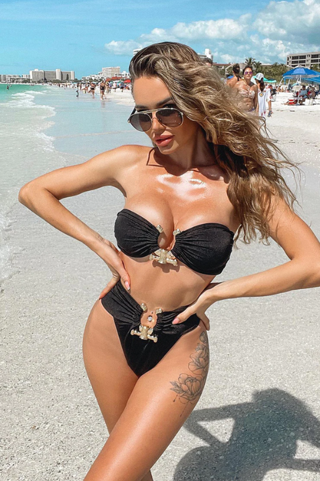 Midnight Allure Bikini Set