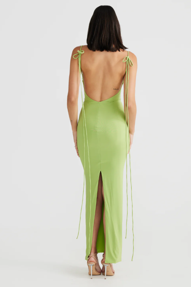 Soleil One-Shoulder Maxi Dress