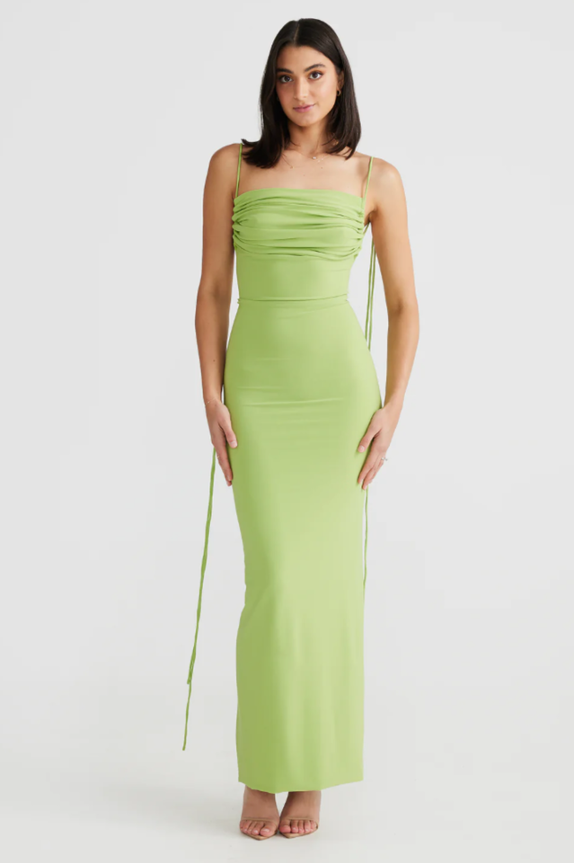 Soleil One-Shoulder Maxi Dress