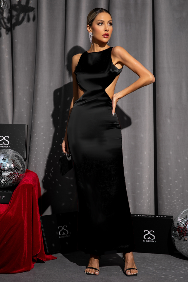 Milan Cut-Out Maxi Dress