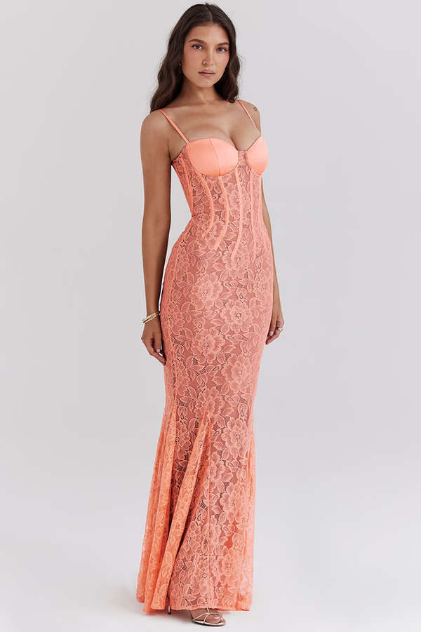 Marbella Lace Maxi Dress