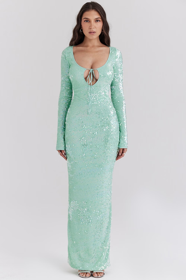 Sorrento Sequin Maxi Dress
