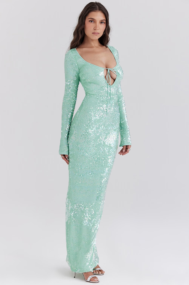 Sorrento Sequin Maxi Dress