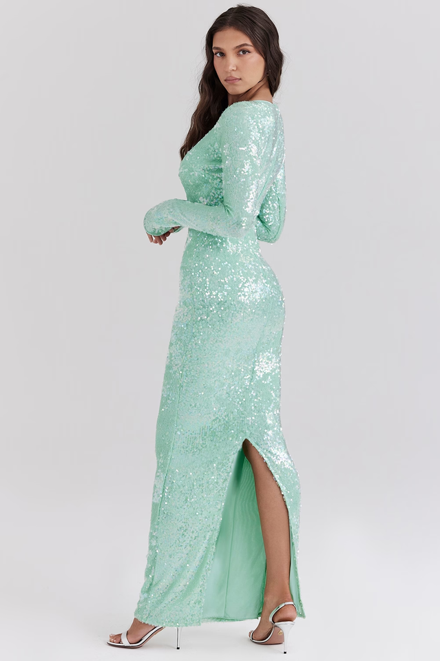 Sorrento Sequin Maxi Dress
