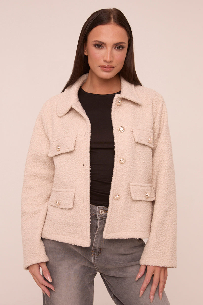 Stoneview Textured Pocket Jacket