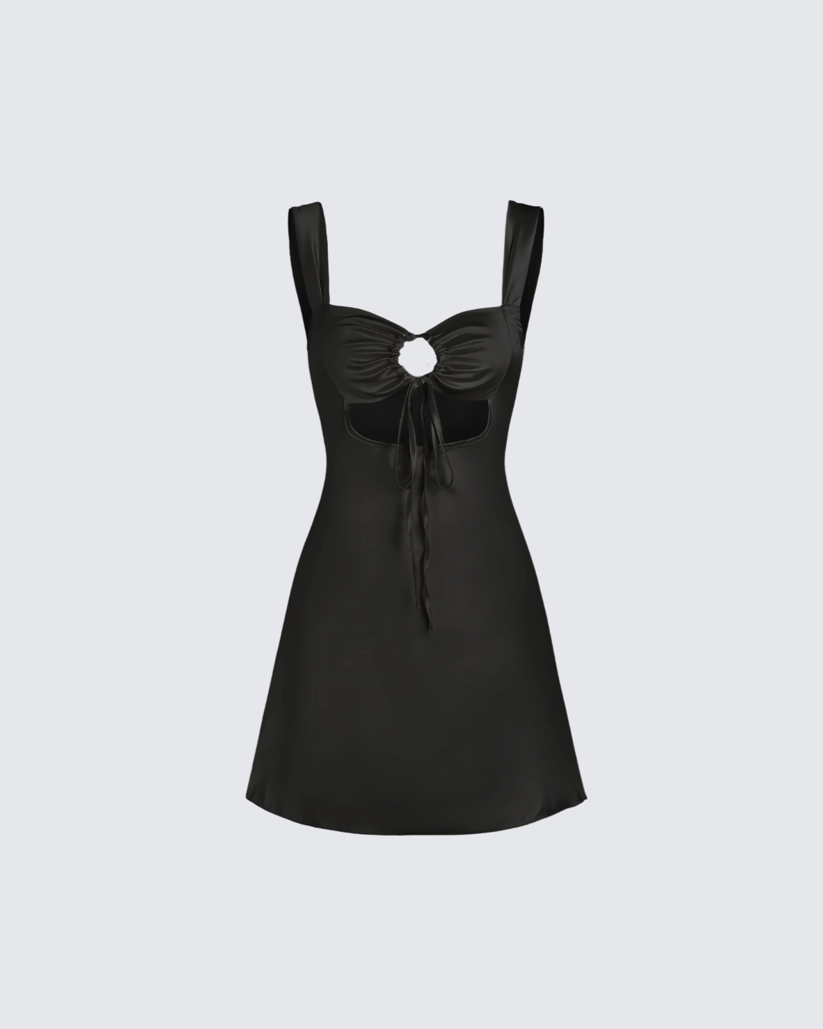 Paloma Sands Tie-Front Mini Dress