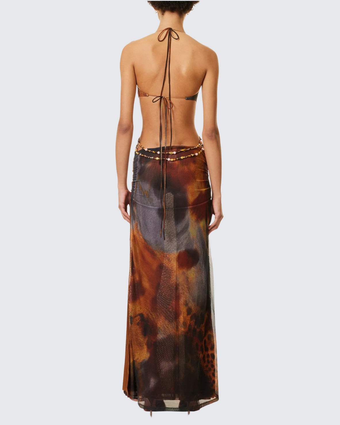 Savanna Blaze Cut-Out Maxi Dress