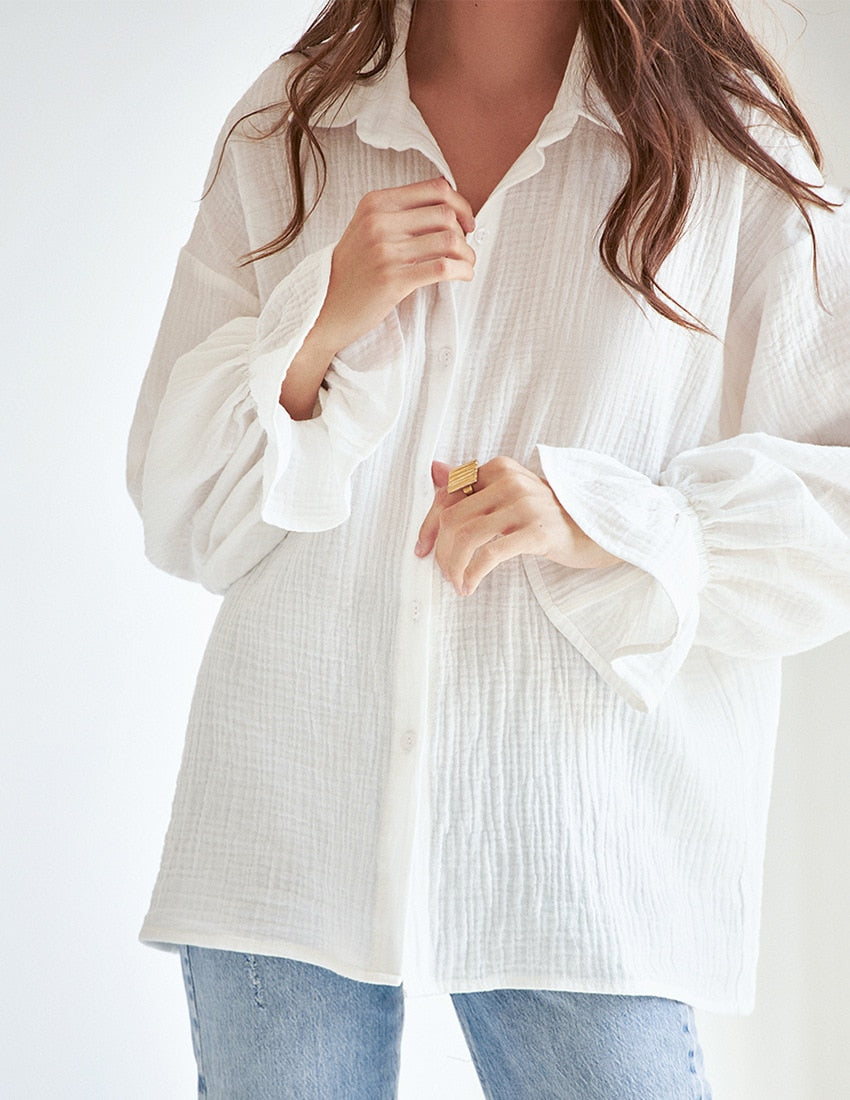 Cloudvale Textured Cotton Shirt