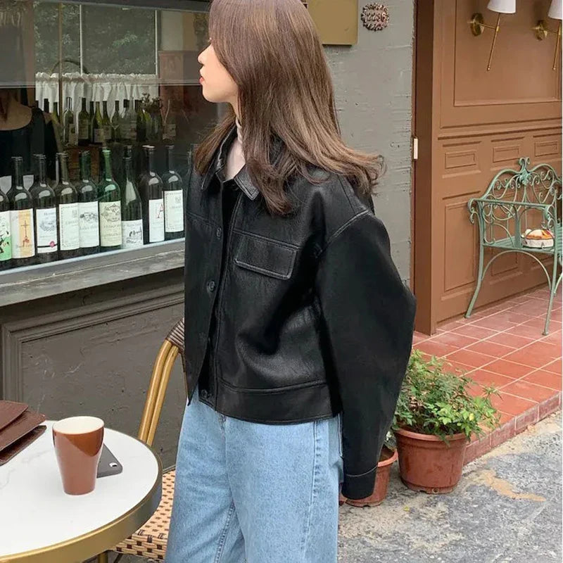 City Muse Faux Leather Jacket