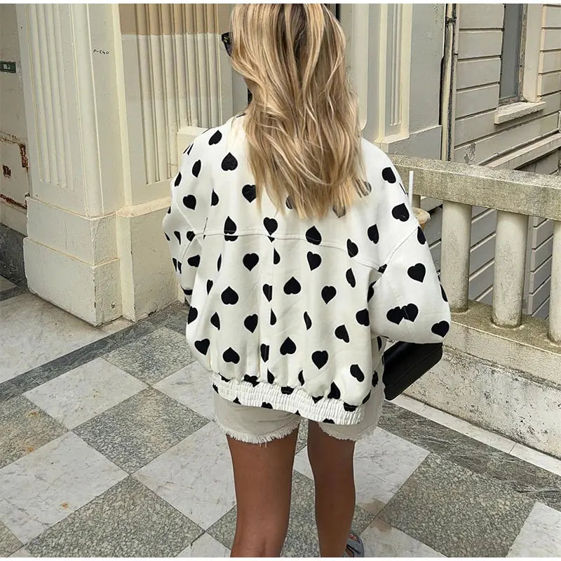 Hearts on Main Utility Jacket