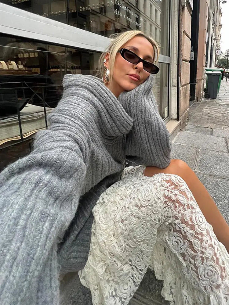 Luna Off-Shoulder Knit Jumper