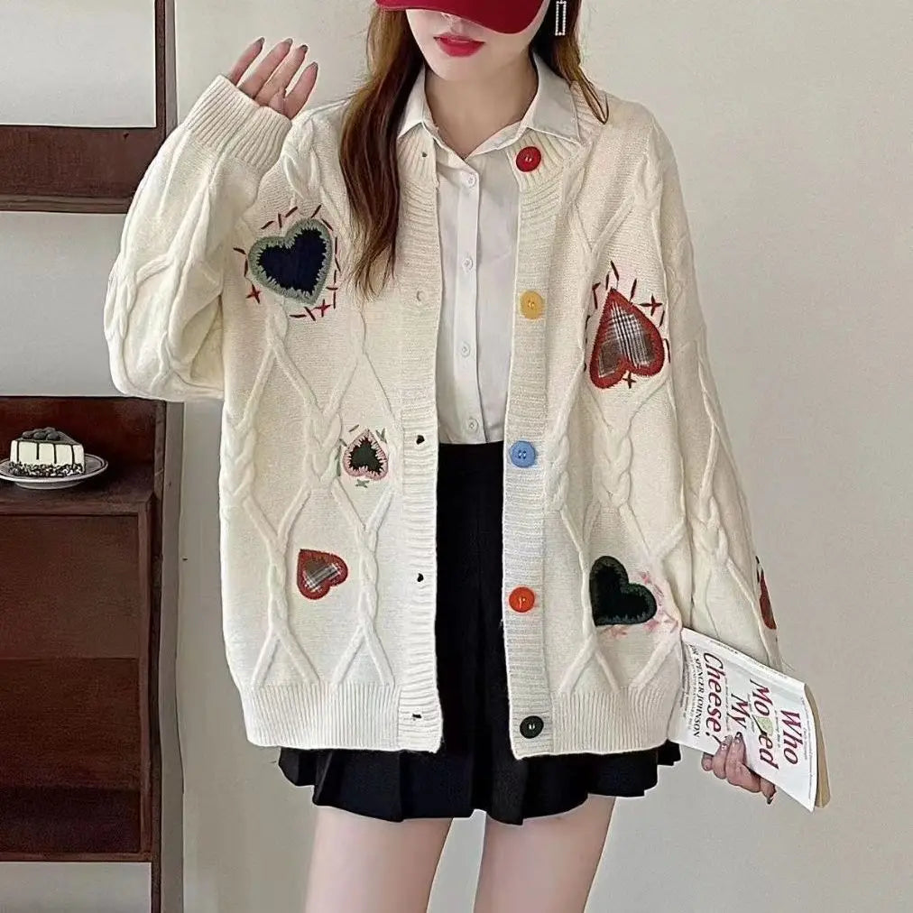 Harper Street Art Knit Cardigan