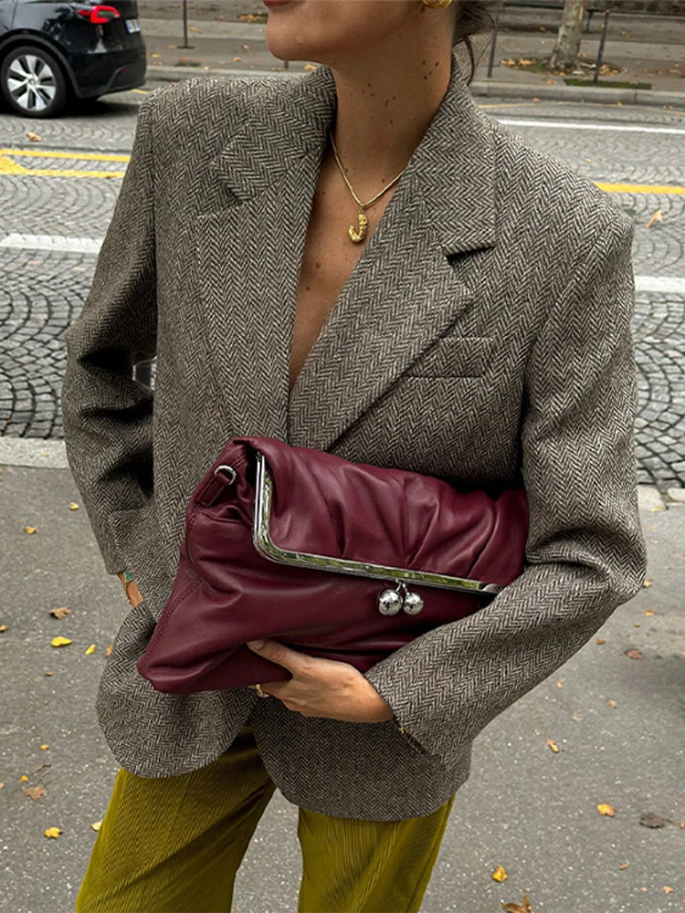 Isabelle Heritage Herringbone Blazer