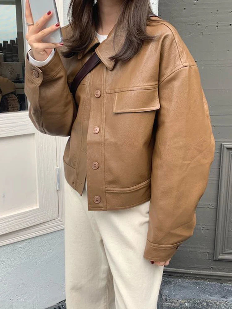 City Muse Faux Leather Jacket