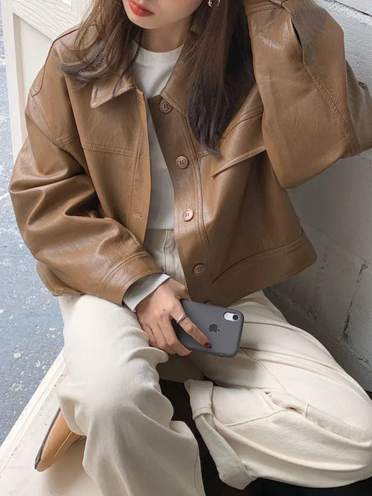 City Muse Faux Leather Jacket