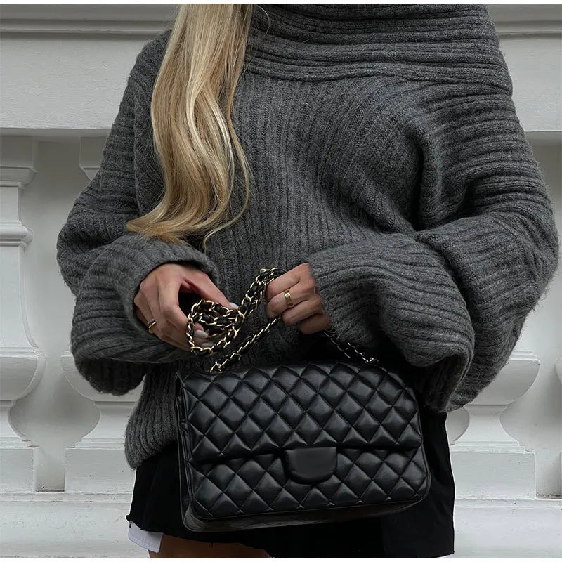 Luna Off-Shoulder Knit Jumper