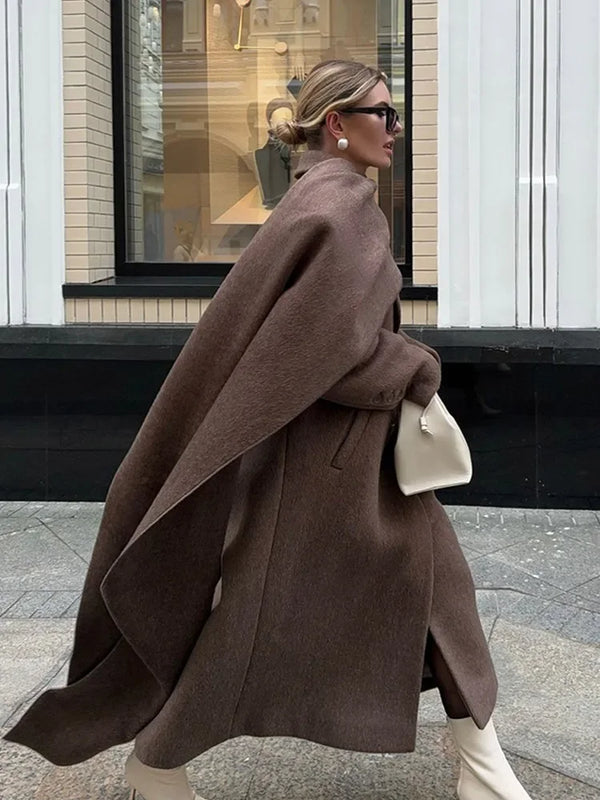 Maison Etoile Drape Coat