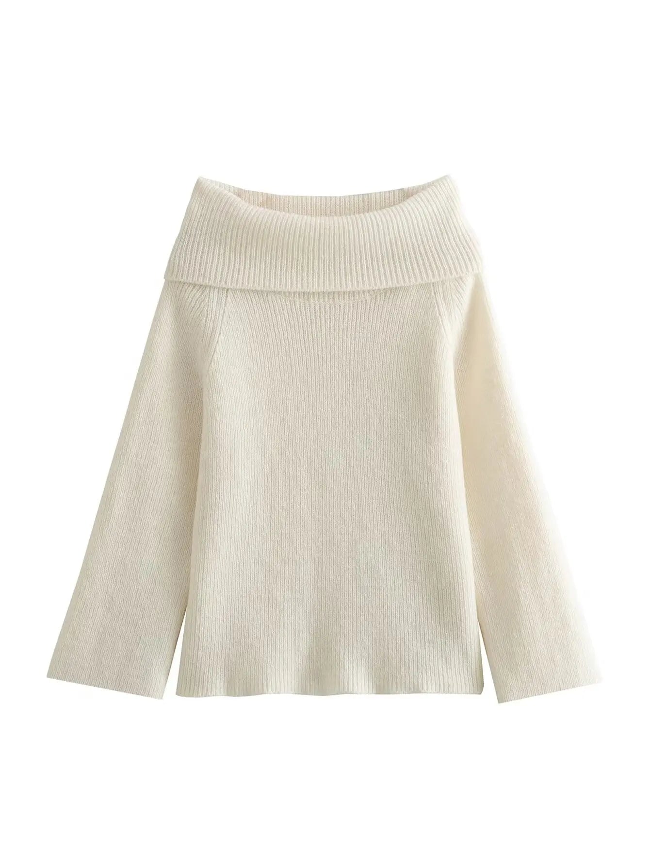 London Fog Off-Shoulder Sweater