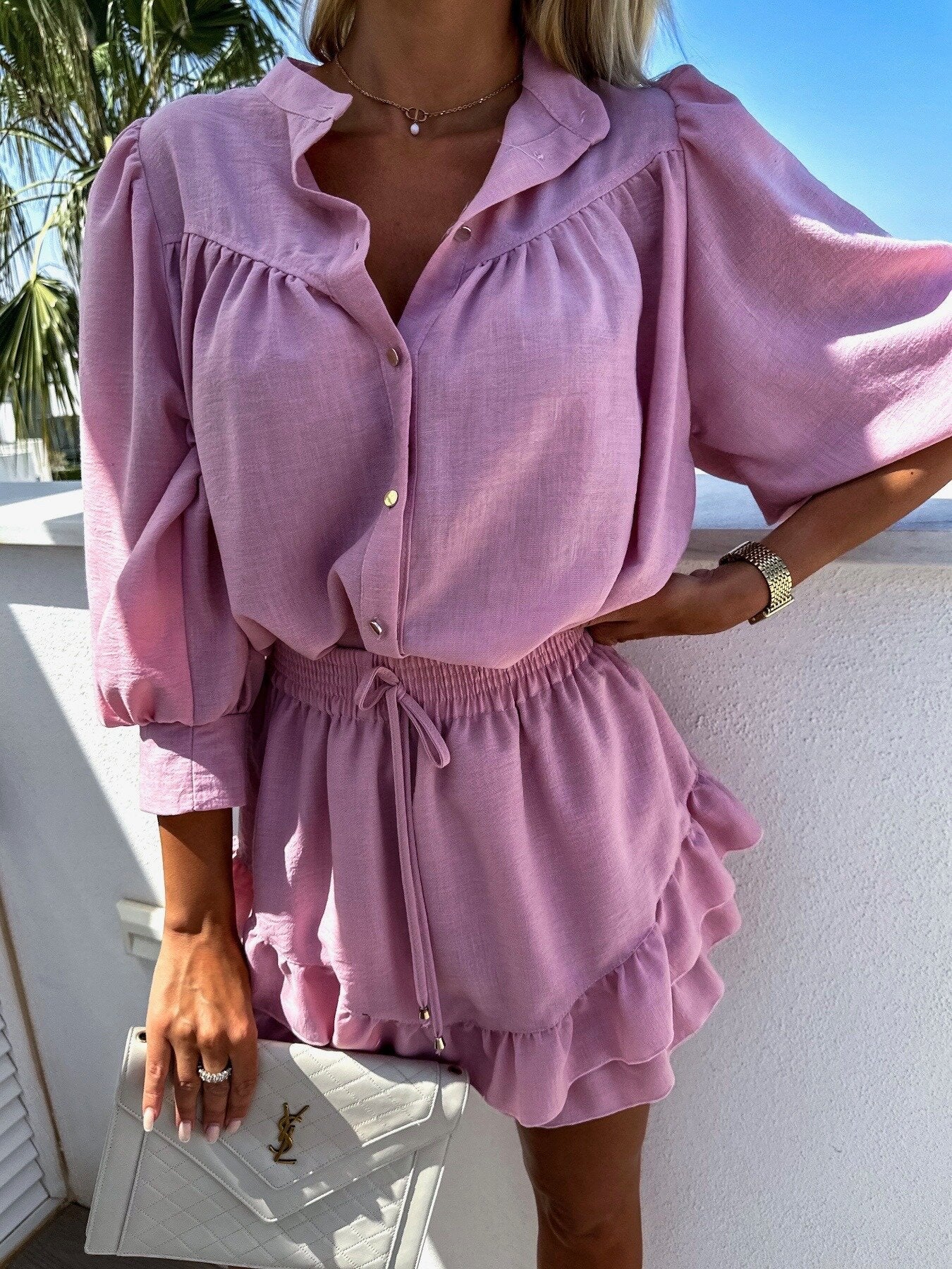 Seabreeze Ruffle Lounge Set