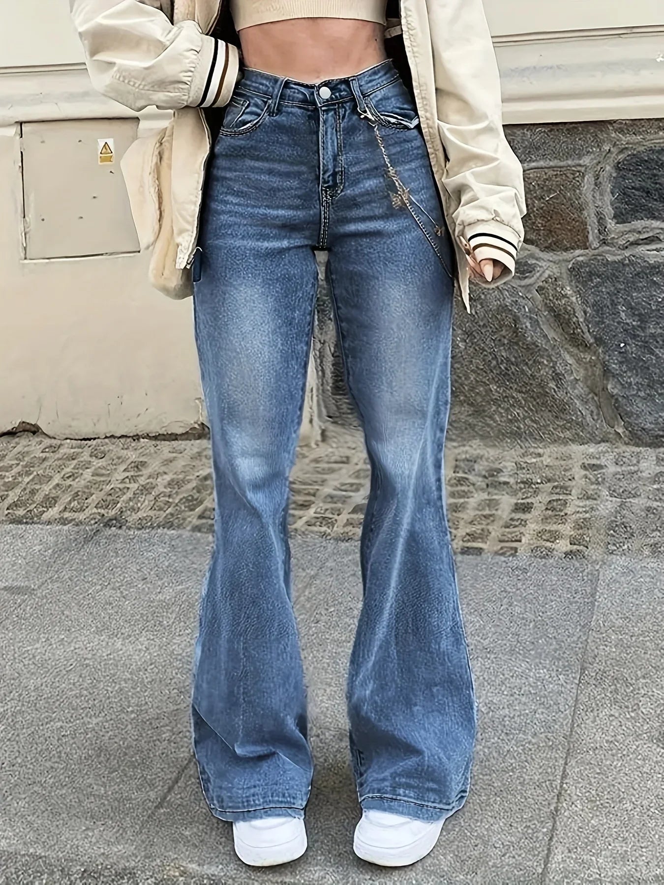 Harper High-Rise Flare Jeans