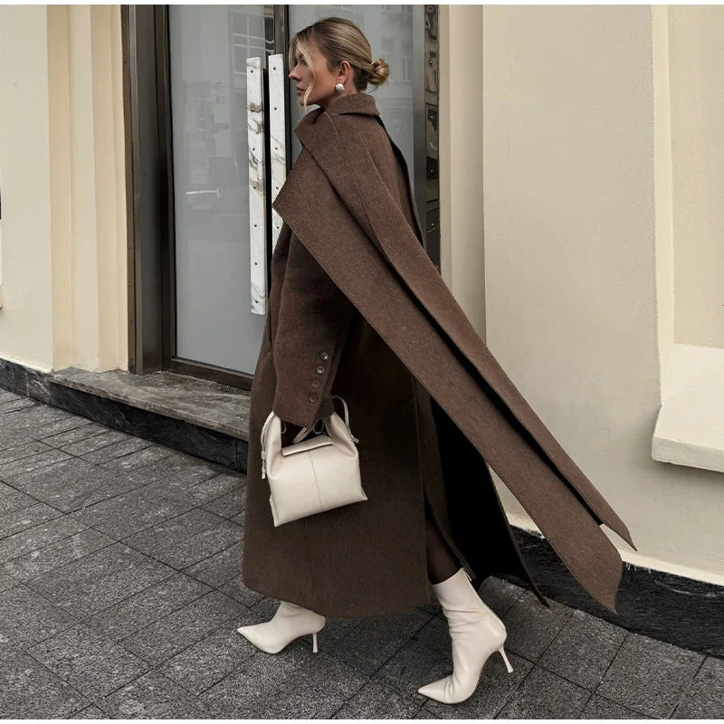 Maison Etoile Drape Coat