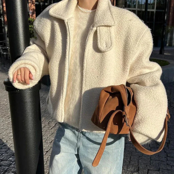 Frostbound Teddy Zip Jacket