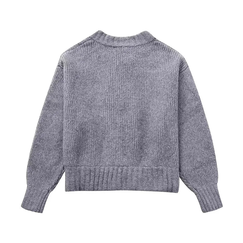 Sloane Ribbed Knit Bomber