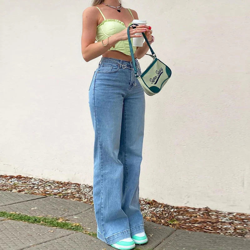 Harper High-Rise Flare Jeans