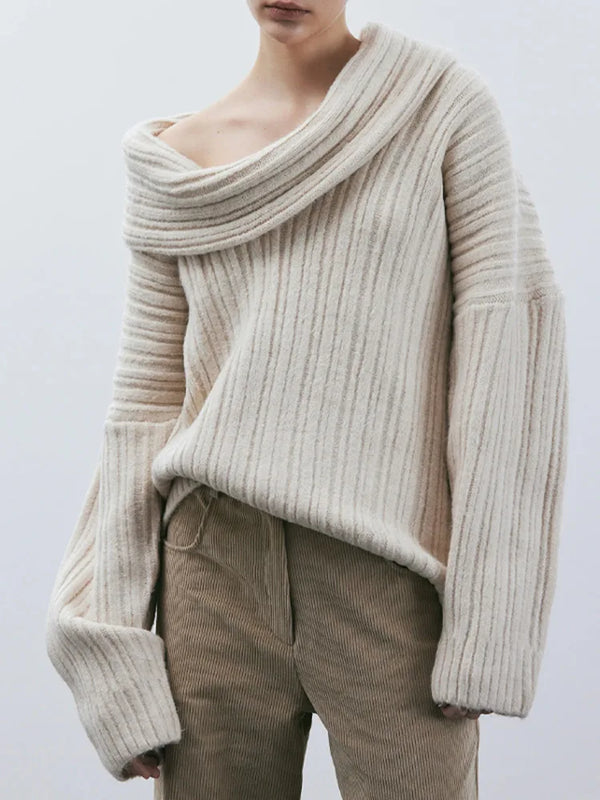 Luna Off-Shoulder Knit Jumper