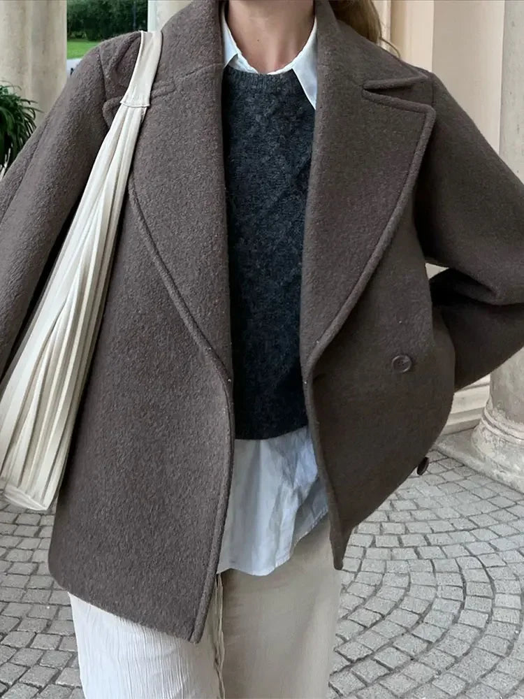 Cambridge Softline Wool Blend Coat