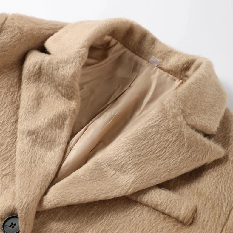 Hazelwood Textured Wool-Blend Blazer