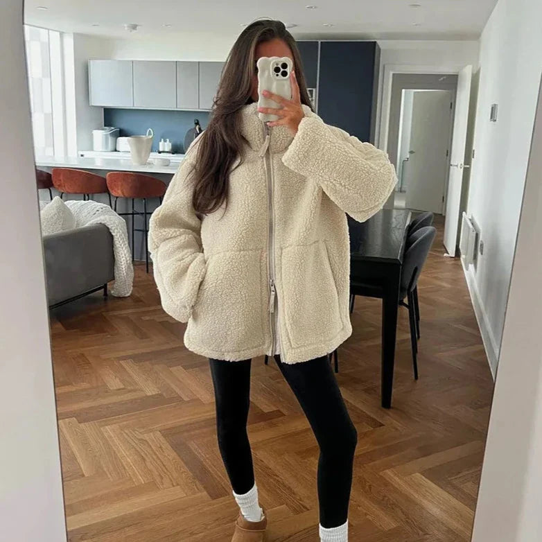 Frostbound Teddy Zip Jacket