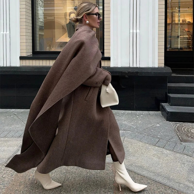 Maison Etoile Drape Coat