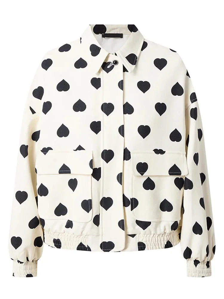 Hearts on Main Utility Jacket