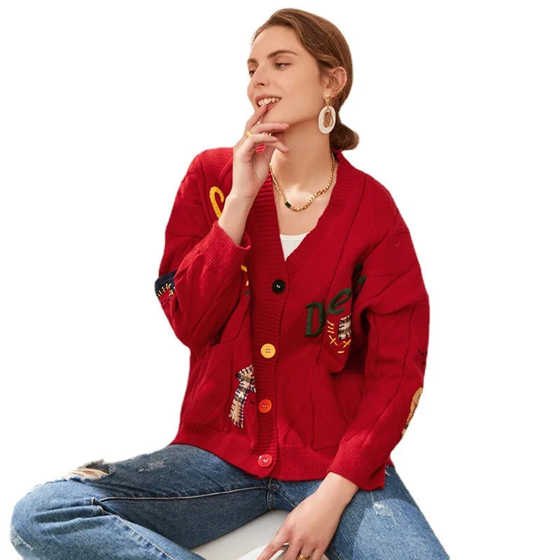 Harper Street Art Knit Cardigan