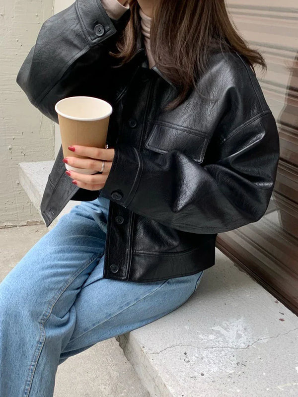 City Muse Faux Leather Jacket
